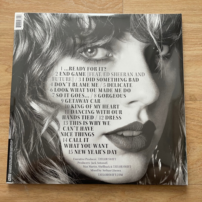แผ่นเสียง Taylor Swif t– Reputation **Picture Disc, 2LP vinyl,Album มือหนึ่ง ซีล