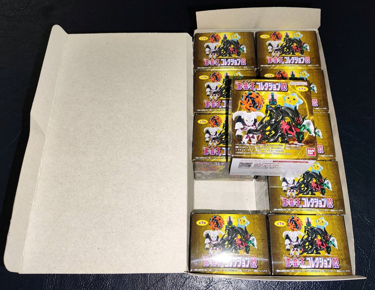 24570117914885 ANIME YU-GI-OH COLLECTION 02 ได้ครบ 6 แบบ + สุ่ม 4 ตัวซ้้ำ หรือสุ่ม 3 ตัวซ้ำ + Secret (ตัวsecret อาจจะไ ม้ได้ทุกกล่อง)