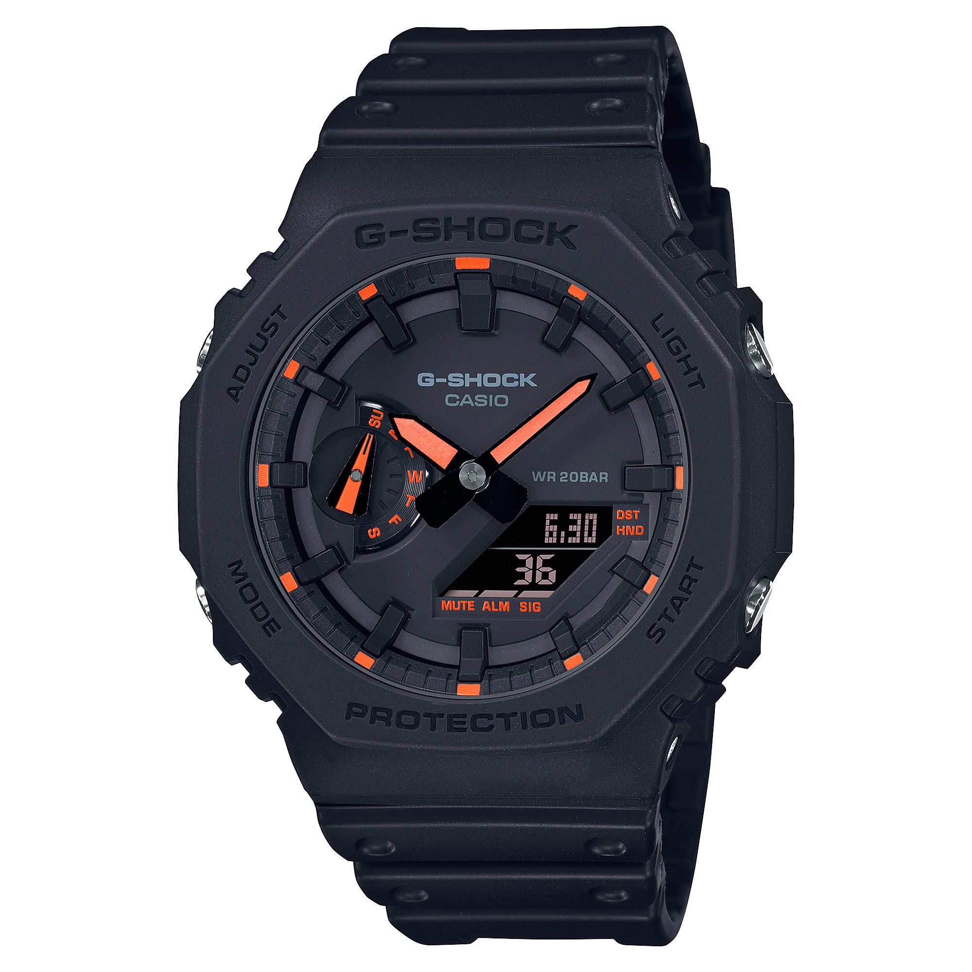 GA-2100-1A4 | อะนาล็อก-ดิจิตอลมาตรฐาน | G-SHOCK | นาฬิกา