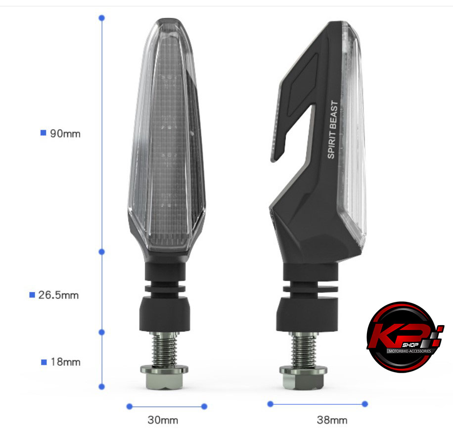 ไฟเลี้ยวแต่ง spirit beast