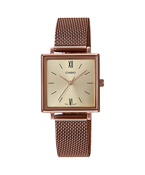 Casio Standard อะนาล็อก-สุภาพสตรี รุ่น LTP-E155MR-9B
