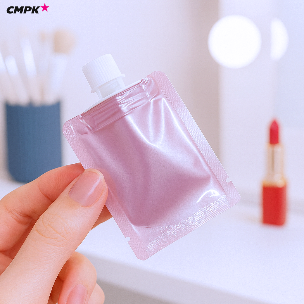 ซองเทสเตอร์ ฟอยล์ติดจุก ทึบแสง ขนาด 5 mL (แพ็ค 100 ใบ พร้อมฝา Mini 0.5 ซม.)