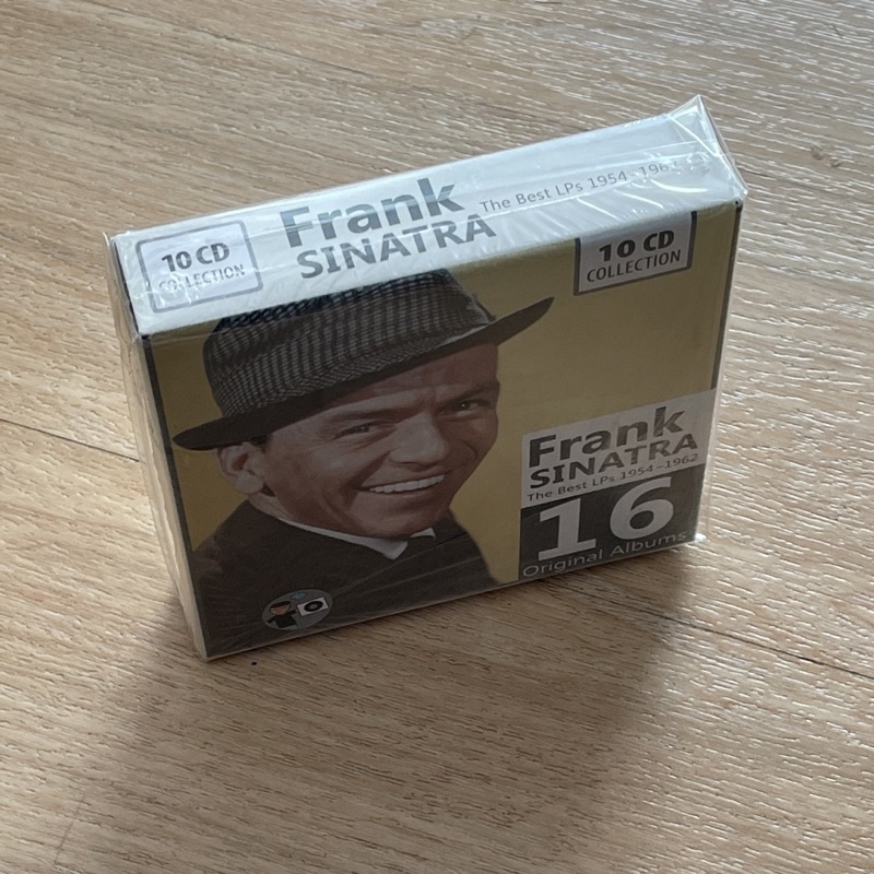 CD Frank Sinatra – The Best LPs 1954 - 1962 (10 CD collectionBox Set) ซีดีเพลงแผ่นใหม่ มือ1