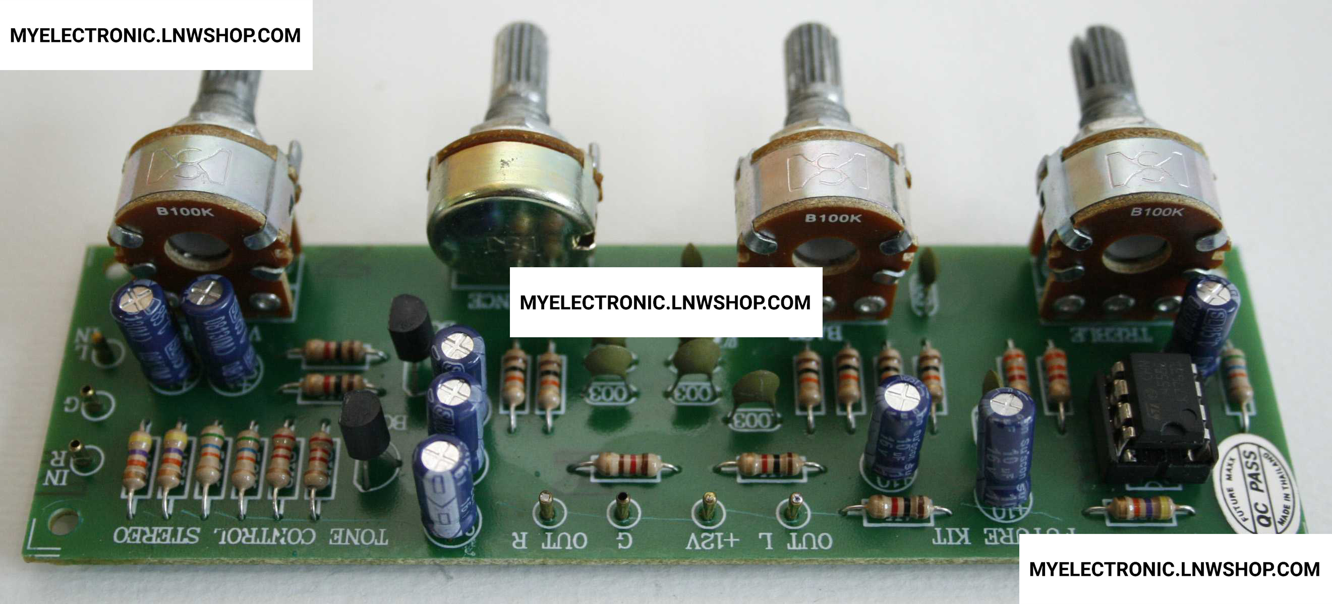 ชุดลงปริ้นFA626วงจรโทน-คอนโทรลสเตอริโอ