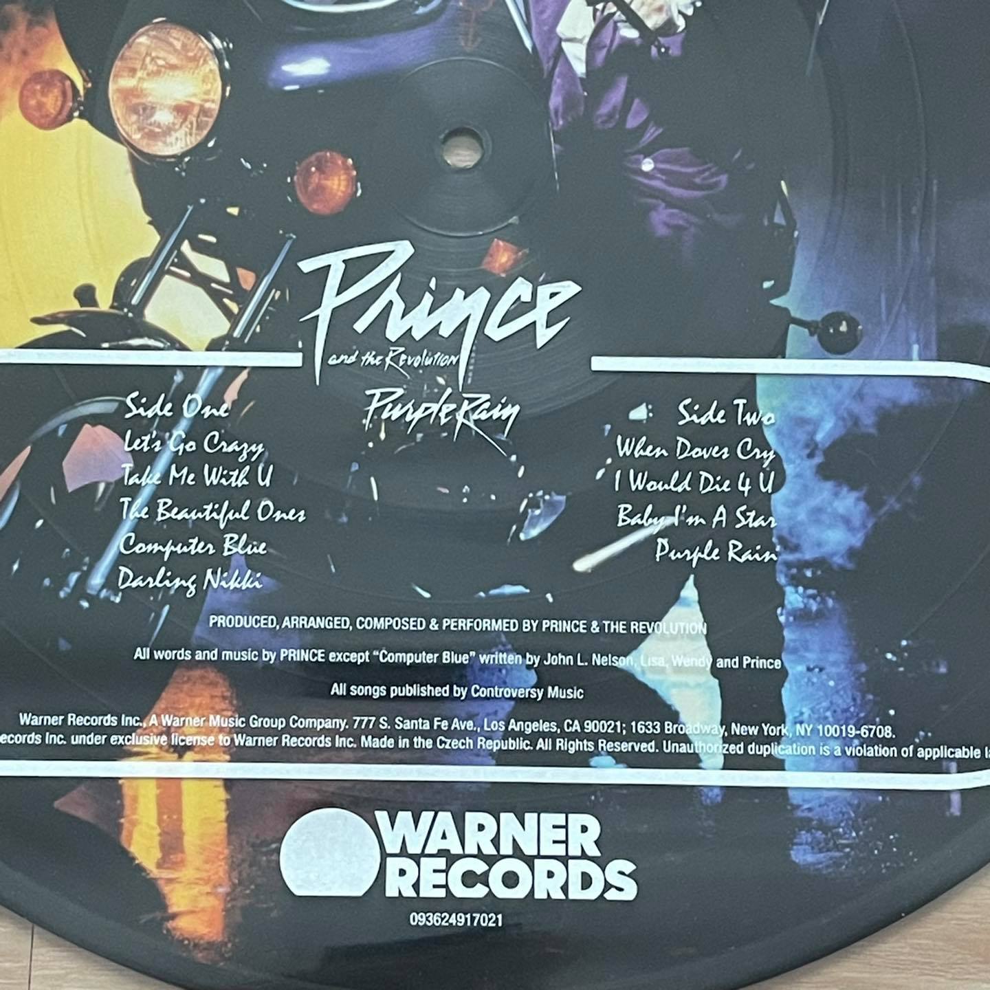 แผ่นเสียง Prince And The Revolution – Purple Rain ** Limited Edition, Picture Disc, Reissue