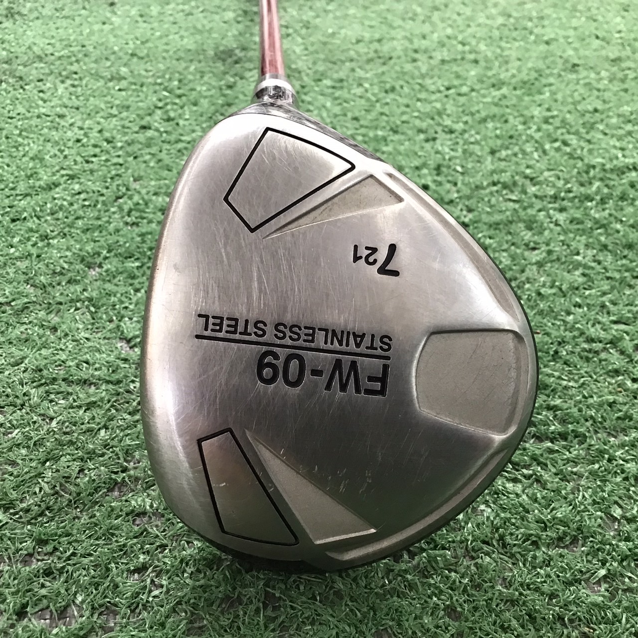 UTILITY 21 องศา FW-09 : STAINLESS STEEL / CG77 FLEX-R ก้านกราไฟร์