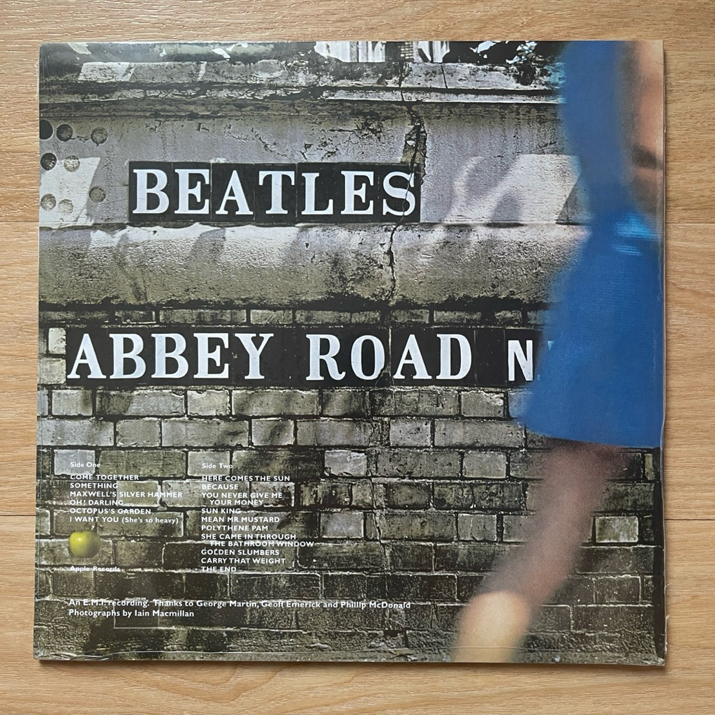 แผ่นเสียง The Beatles – Abbey Road * Anniversary Edition, 180 Gram Remastered, มือหนึ่ง ซีล