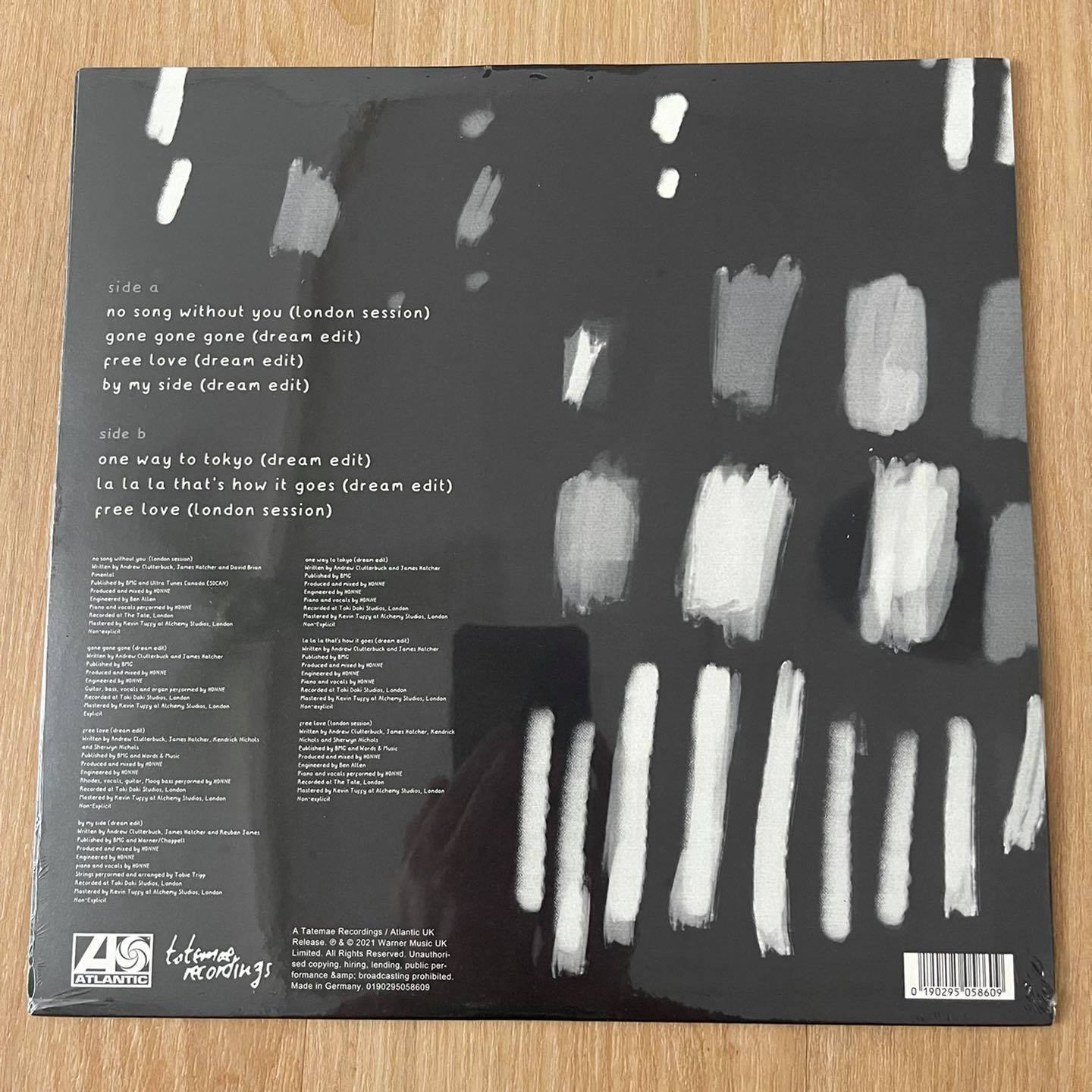 แผ่นเสียง Honne – NSWY : Dream Edits ** Limited edition marbled vinyl ***records store day 2021 แผ่นเสียงใหม่ ซีล