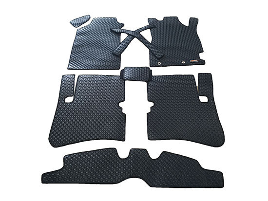 พรมปูพื้นเข้ารูป 100% ลายกระดุม สำหรับรถ รุ่น HONDA BR-V 2016