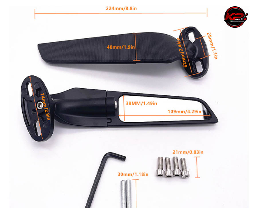 กระจกแต่ง มอเตอร์ไซค์