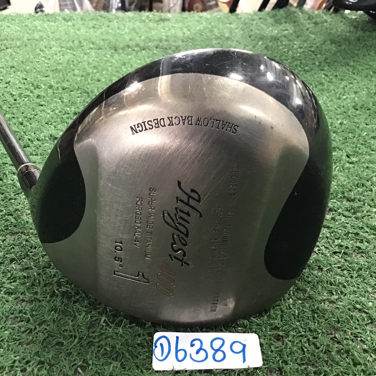 DRIVER 10.5 องศา Hugest : 400 6AL-4V #1 / HT-4500 FLEX-S ก้านกราไฟร์