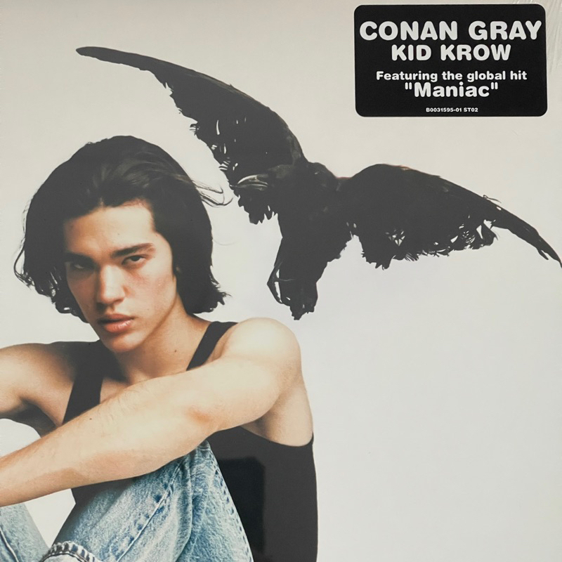 แผ่นเสียง Conan Gray - Kid Krow , Vinyl, LP, Album, Smoky Gray ,แผ่นเสียง มือหนึ่ง ซีล