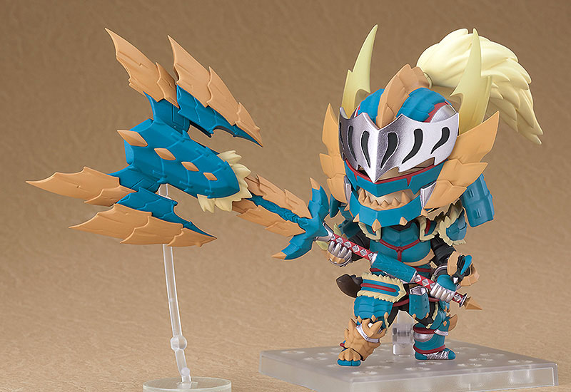 Nendoroid MONSTER HUNTER WORLD: ICEBORNE Hunter: Male Zinogre Alpha Armor Ver. DX
