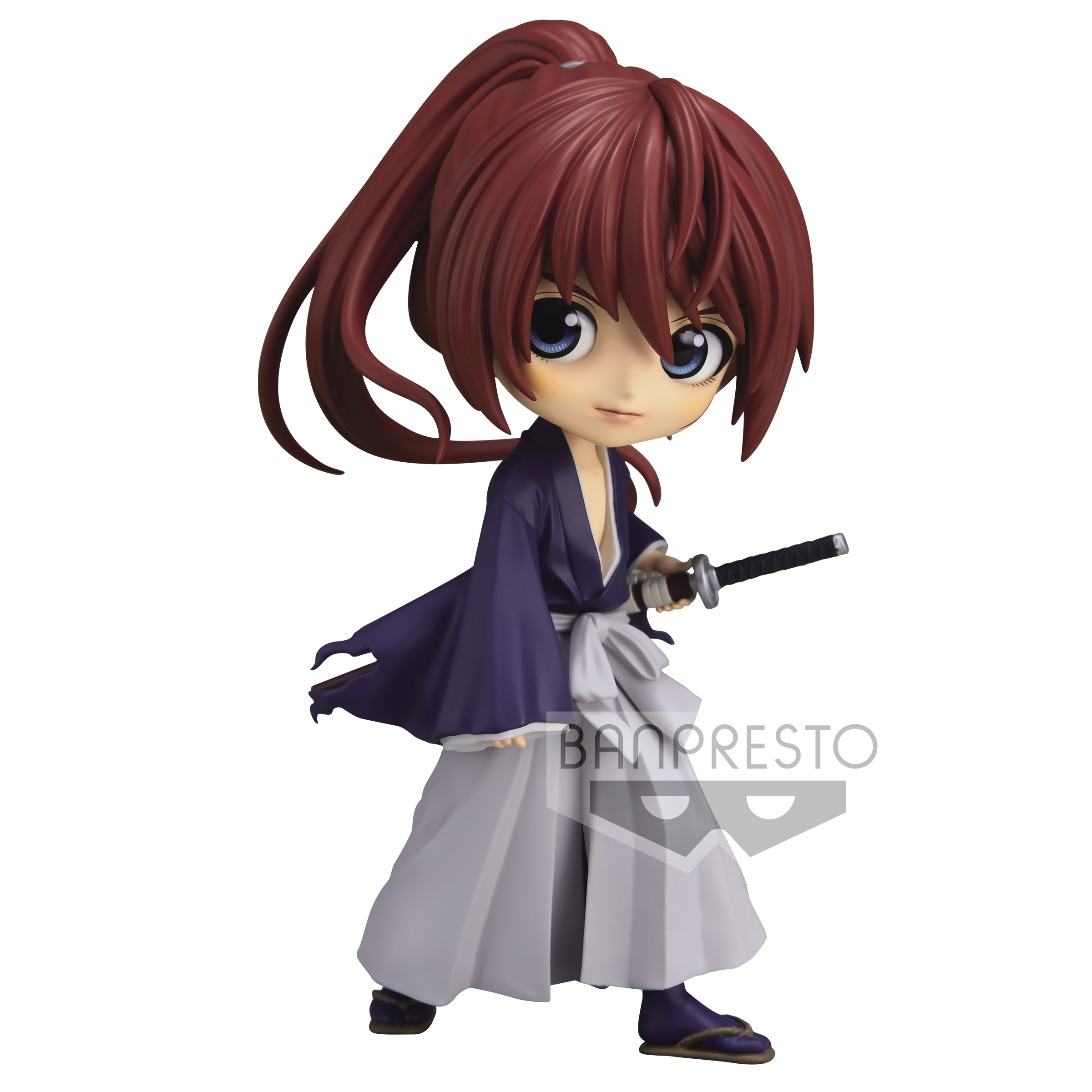 16500 RUROUNI KENSHIN-MEIJI SWORDSMAN ROMANTIC STORY- Q POSKET-BATTOSAI HIMURA-(VER.B)