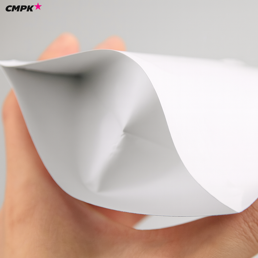 (50ใบ) ถุงคราฟท์ มีซิป สีขาว/น้ำตาล ตั้งได้ ด้านในเป็นฟอยล์กันชื้น ป้องกันอากาศได้ดี