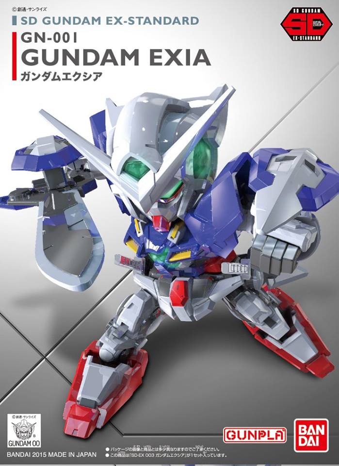 1065617 BANDAI SPIRITS SD GUNDAM EX-STANDARD 003 GUNDAM EXIA