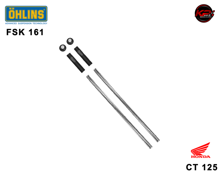 สปริงโช๊คหน้า OHLINS FOR HONDA CT125 (FSK 161)