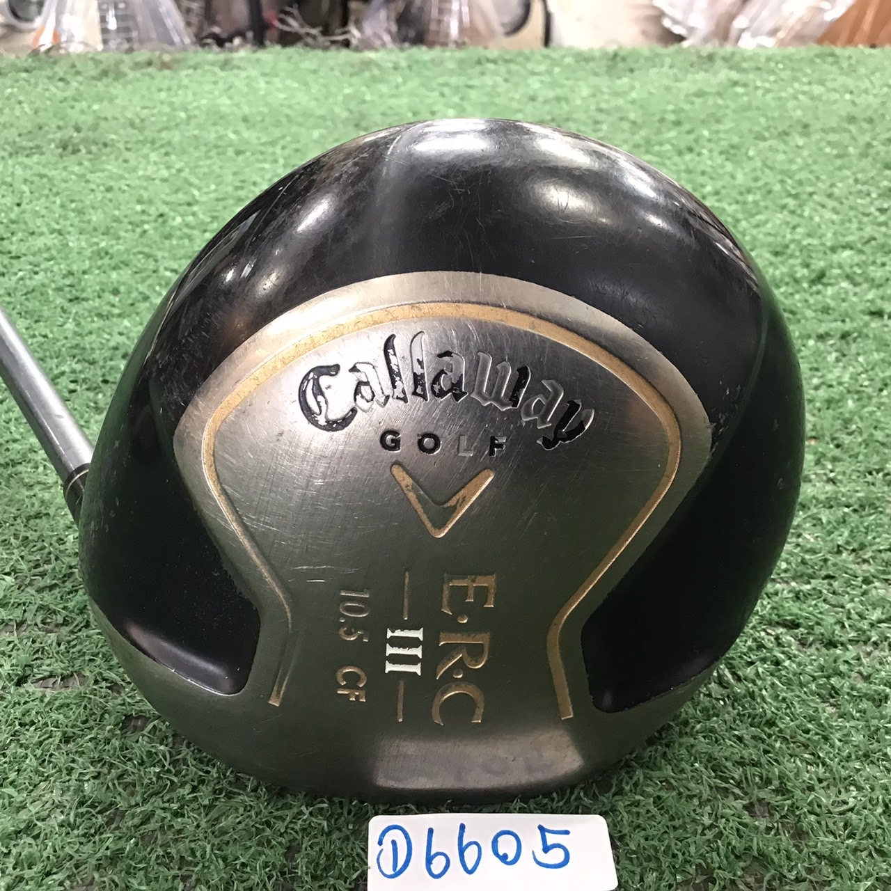 DRIVER 10.5 องศา CallawayGOLF : E.R.C-III- CF / WD-1000 FLEX-R ก้านกราไฟร์