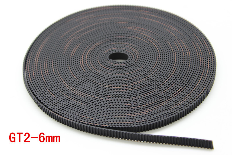 Belt GT2 6mm สำหรับเครื่องพิมพ์ 3 มิติ