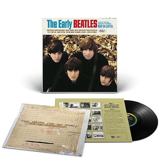 แผ่นเสียง The Early Beatles, Vinyl, LP, Album, Compilation, Reissue, Mono, 180g ,EU มือหนึ่ง ซีล
