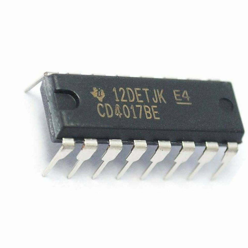 ขาย CD4017BE ตัวถังDIP-16 ไอซี IC ยี่ห้อTEXAS INSTRUMENTS เท็กซ์ซัส CD4017 BE ราคา ตัวล่ะ . . . . หน่วย บาท