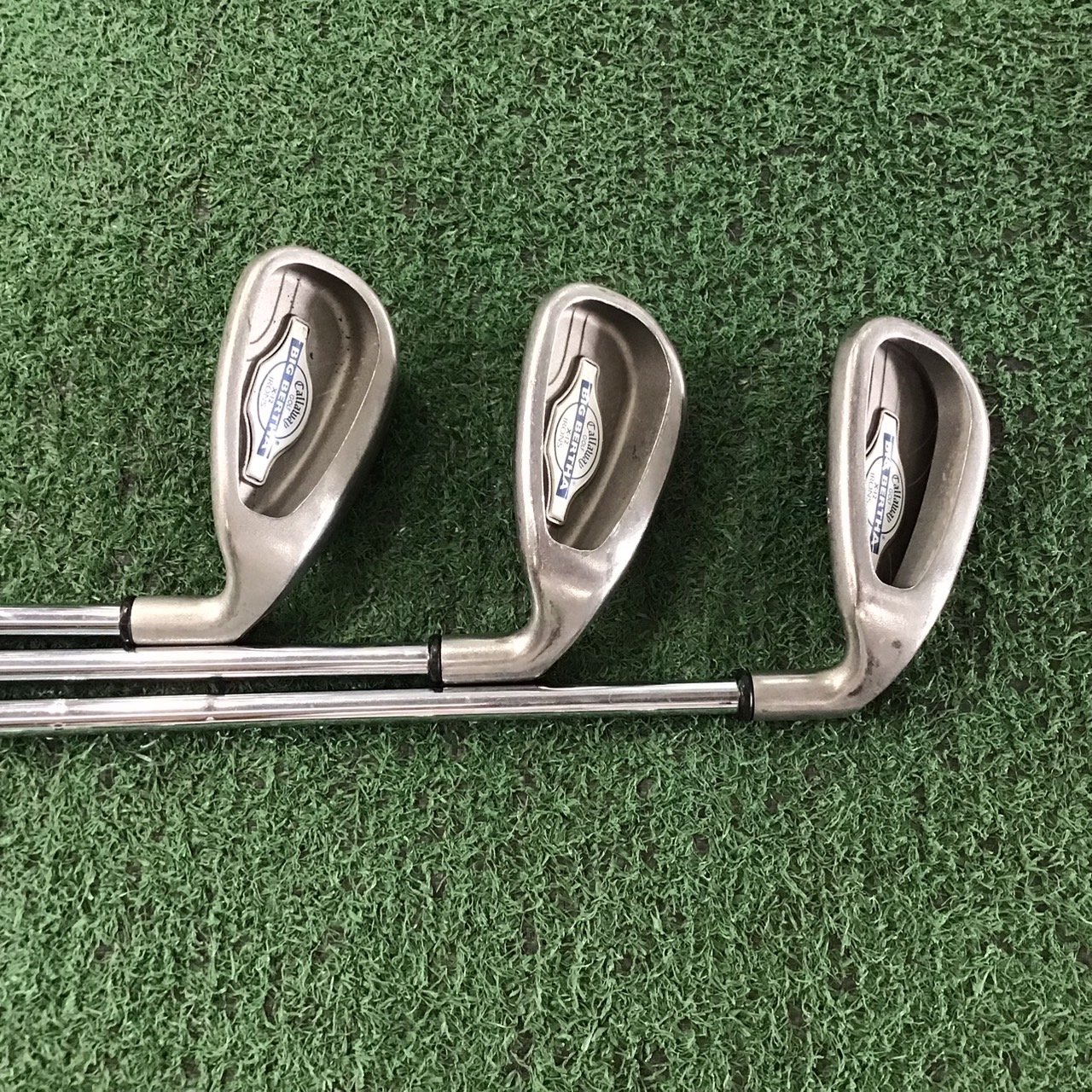 ไม้กอล์ฟ CallawayGOLF : BIG BERTHA X-12 / MEMPHIS"10" 98 ก้านเหล็ก