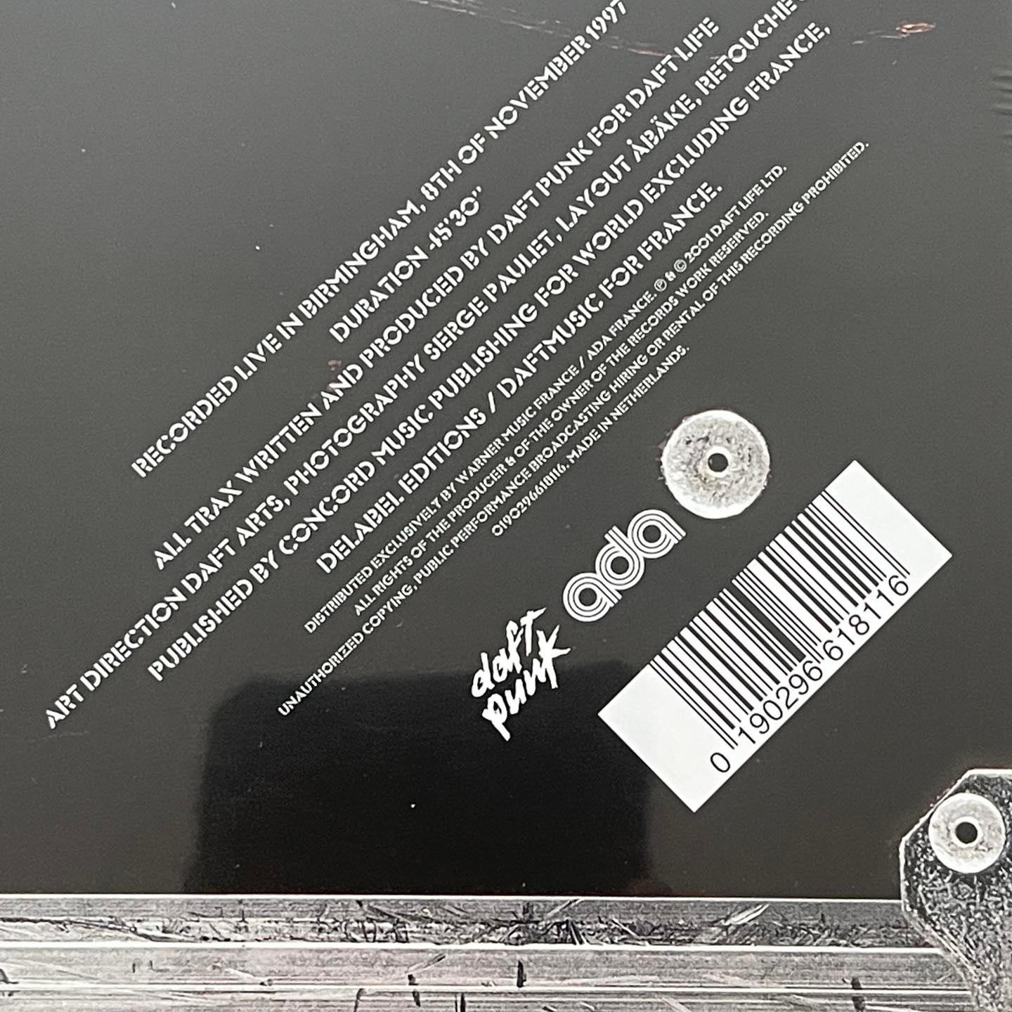 แผ่นเสียง Daft Punk – Alive 1997 ,Vinyl, LP, Album, Reissue EU มือหนึ่ง ซีล