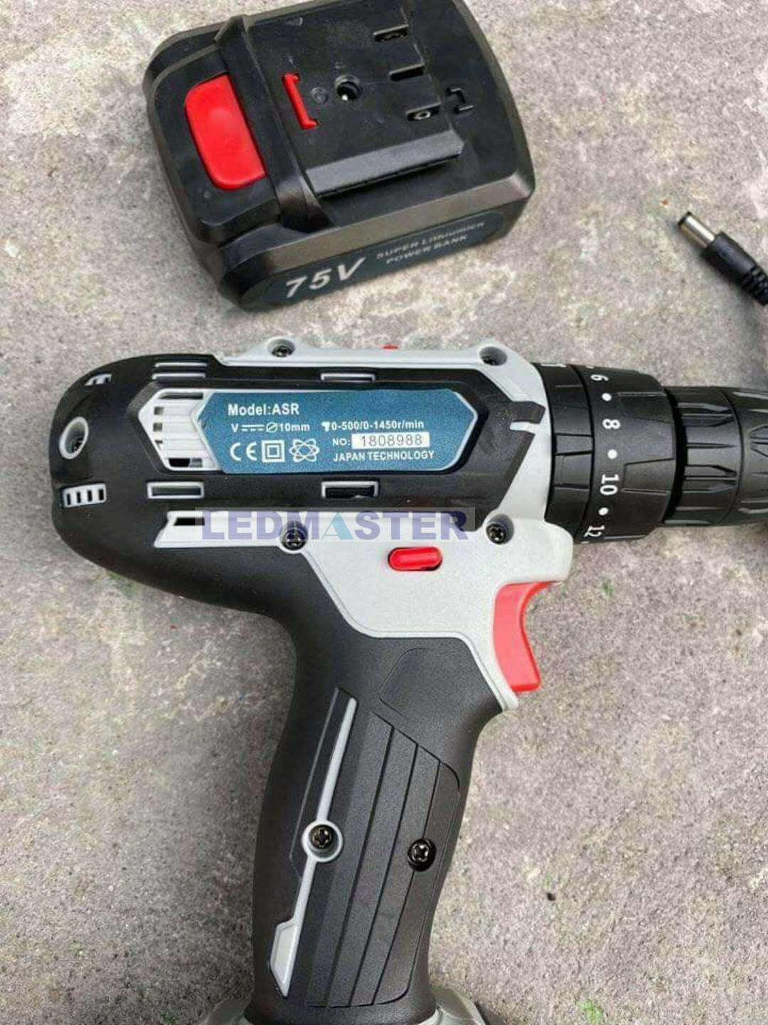 ชุดเครื่องมือช่างสุดคุ้ม// สว่านไร้สาย แบต 3 ระบบ STR 75V รุ่นใหม่ แถมอุปกรณ์ครบชุด // สว่านไฟฟ้ารุ่นงานหนักอึดและทนใช้งาน 3 ระบบ เจาะกระแทกได้ เหมือนสว่านโรตารี่ ขันสกรู เจาะไม้ ปูนเหล็ก