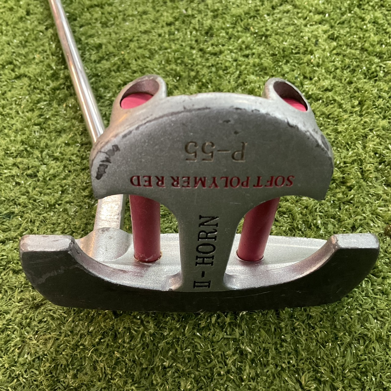 PUTTER II-HORN : SOFT MER RED P-55 ก้านเหล็ก