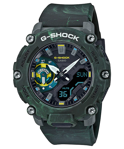 GA-2200MFR-3A | รุ่นสีพิเศษ | G-SHOCK | นาฬิกา | CASIO