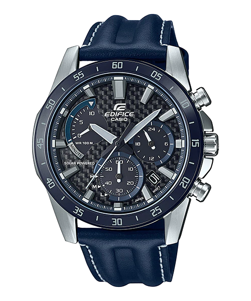 Casio Edifice Solar-powered Chronograph รุ่น EQS-930BL-2AV
