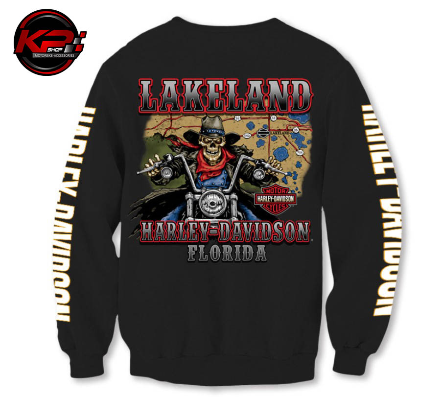 เสื้อยึดคอกลมแขนยาว HARLEY DAVIDSON
