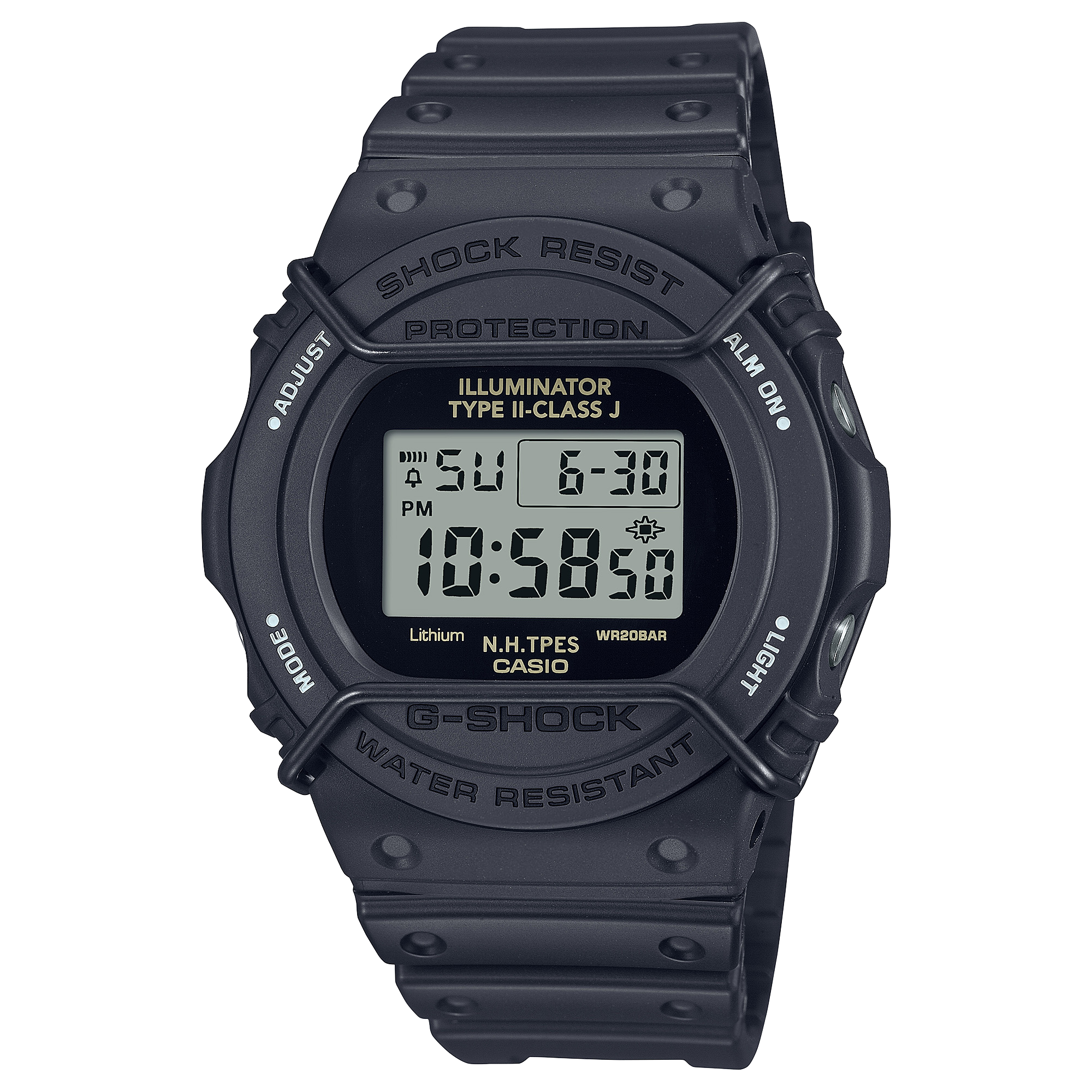 DW-5700NH-1 | ดิจิตอลมาตรฐาน | ซีรีส์ 5700 | G-SHOCK | นาฬิกา | CASIO (รุ่นที่เกิดจากความร่วมมือกับ N. HOOLYWOOD)