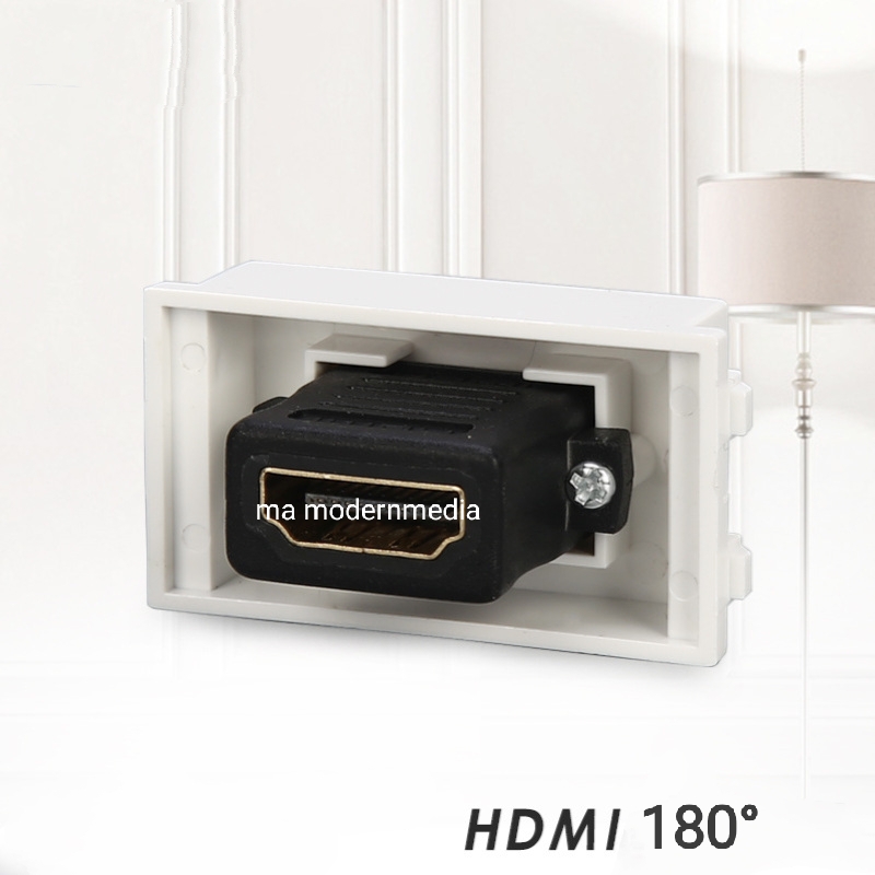 หน้ากาก HDMI ตรง รุ่น HDMI180