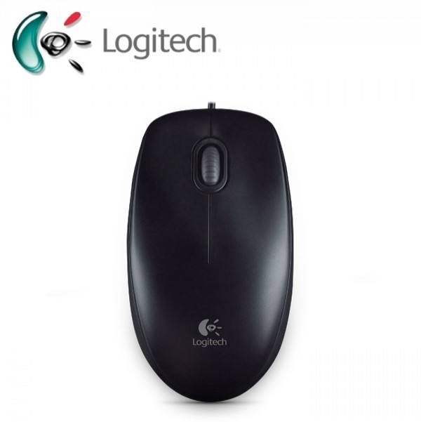 USB Optical Mouse LOGITECH (M100R) Black