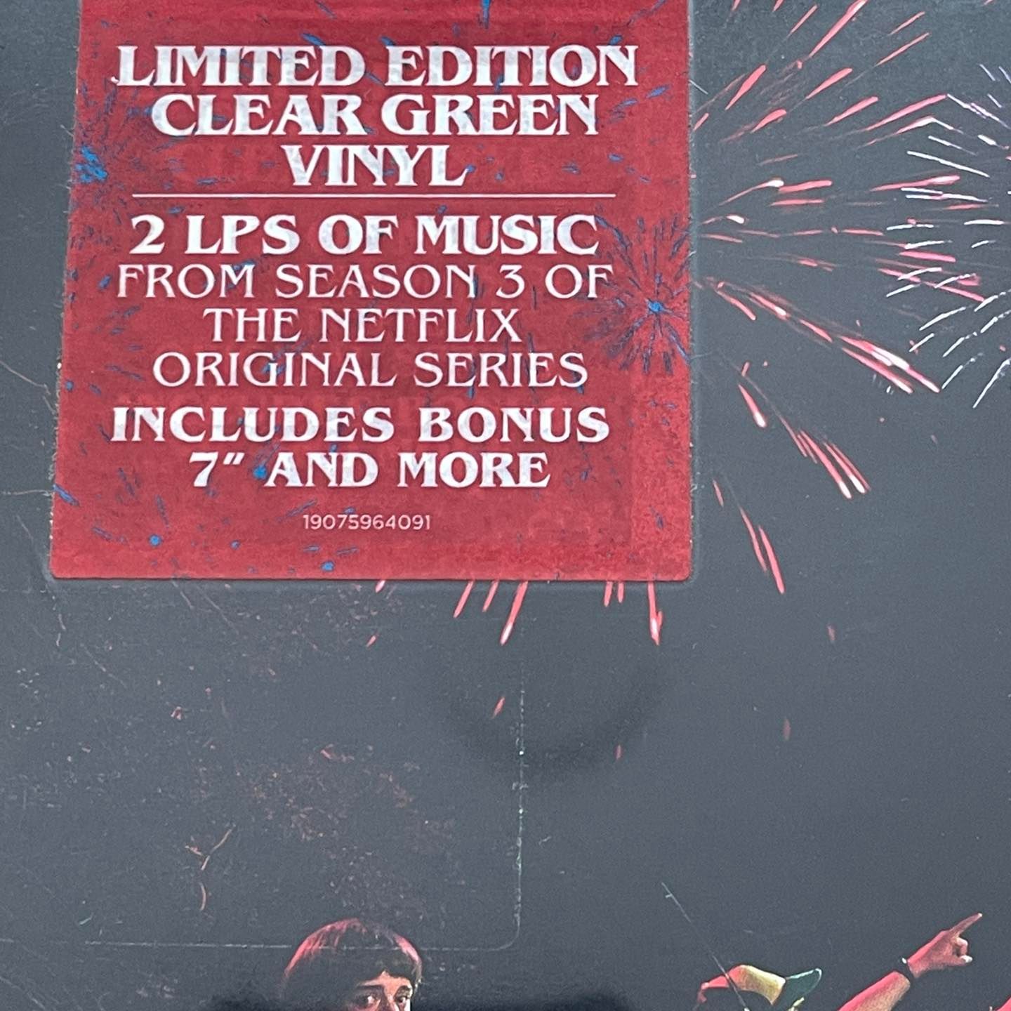 แผ่นเสียง Stranger Things 3: Music From The Original Series Limited Clear Green Viny + Bonus 7" Vinyl