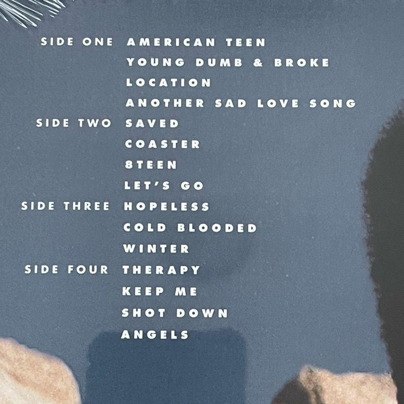 แผ่นเสียง Khalid – American Teen ,2 × Vinyl, LP, Album, EU มือหนึ่ง ซีล