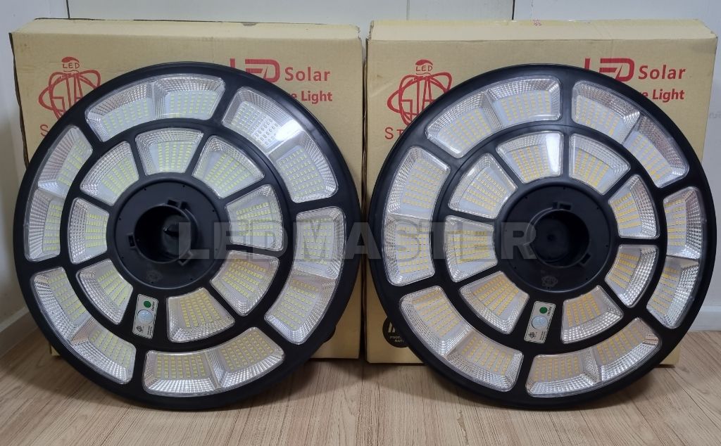🔥200000W🔥โคมไฟถนนโซล่าเซลล์ UFO สว่างมาก โหมดสว่างคงที่ เปิดสว่างกลางวันได้ Solar Light ไฟโซล่าเซลล์ โคมไฟจานบินพลังงานแสงอาทิตย์ (ยี่ห้อ StarX