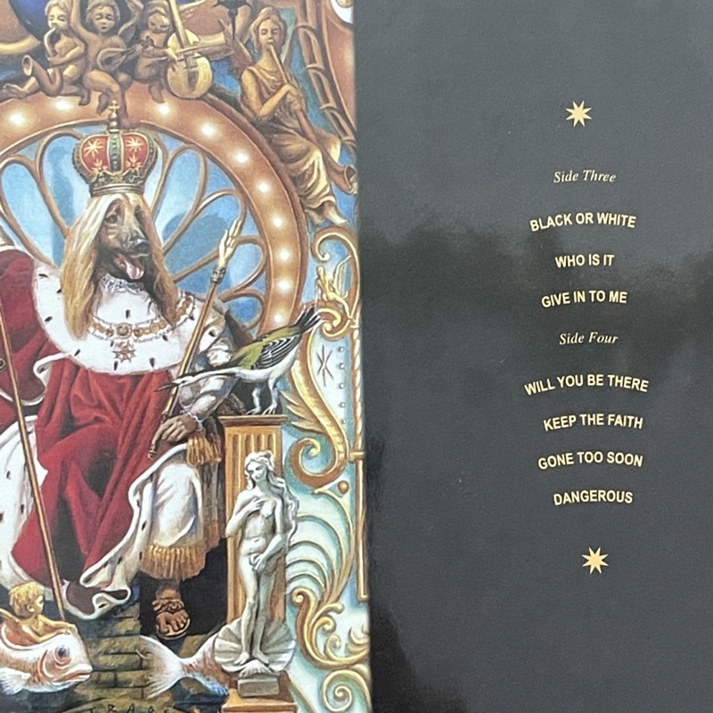 แผ่นเสียง Michael Jackson Dangerous Picture Disc : 2 × Vinyl, LP, Album, Picture Disc, Reissue แผ่นมือหนึ่ง ซีล