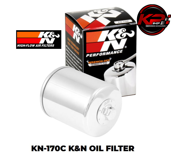 กรองน้ำมันเครื่อง KN-170C FOR HARLEY XL1200CX ROADSTER / XL 1200C SPORTSTER