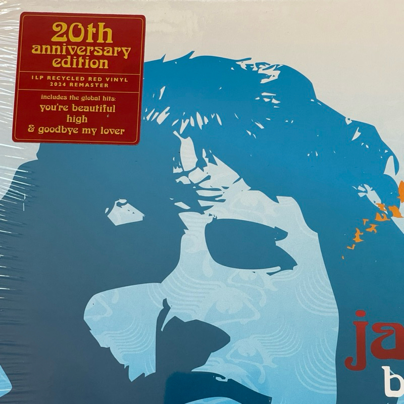 แผ่นเสียง JAMES BLUN - BACK TO BELDAM (20TH Anniversary Edition ) Recycle Red Vinyl มือหนึ่ง ซีล