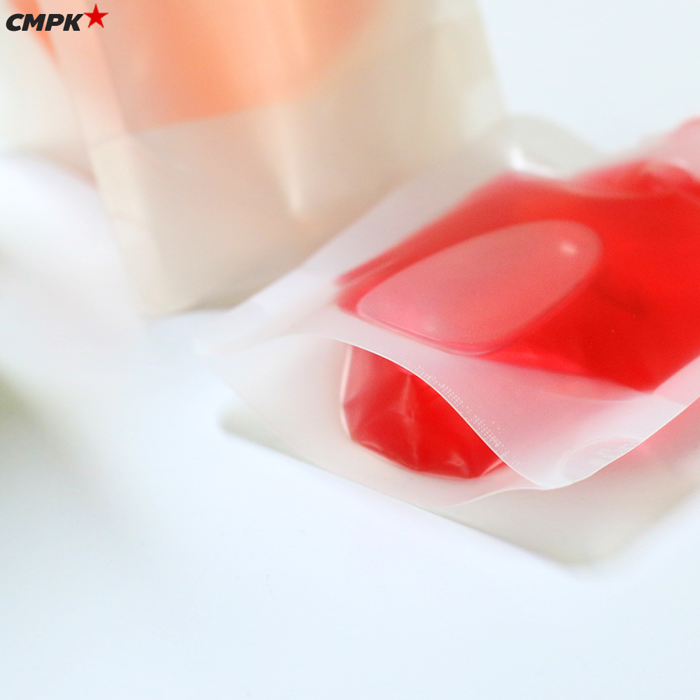 ถุงใส่น้ำ ถุงฝาเกลียว เนื้อขุ่น ตั้งได้ 30-500mL เหมาะสำหรับใส่น้ำหวาน น้ำผลไม้ น้ำจิ้ม ซอส เครื่องดื่ม และของเหลวทุกชนิด 100 ใบ