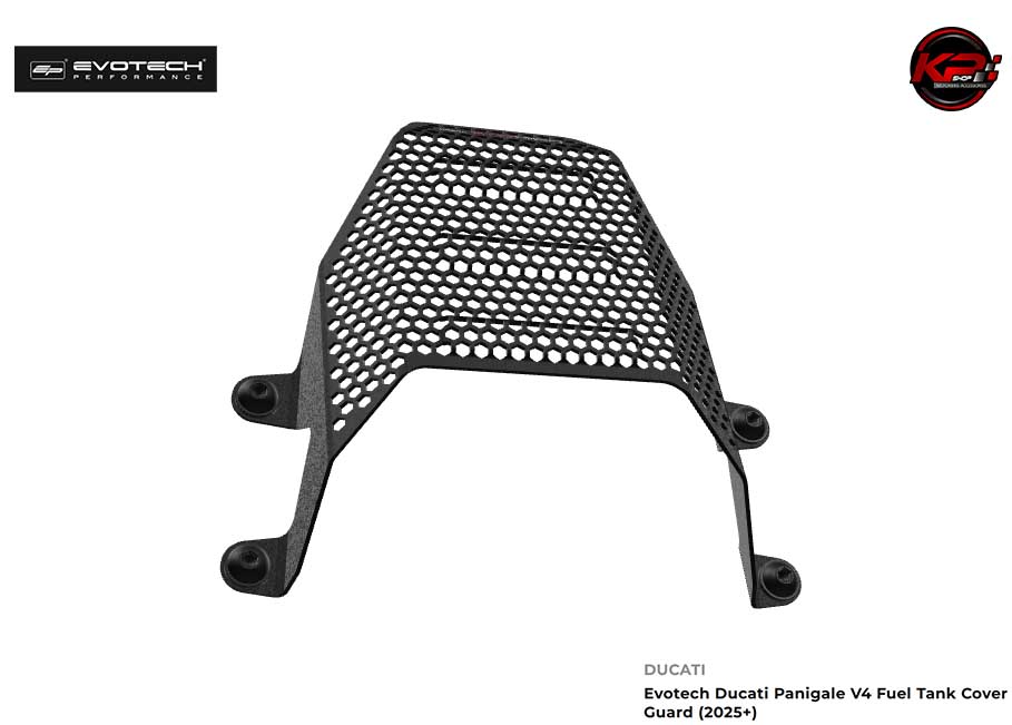 การ์ดถังน้ำมัน Evotech Ducati Panigale V4 Fuel Tank Cover Guard (2025+)