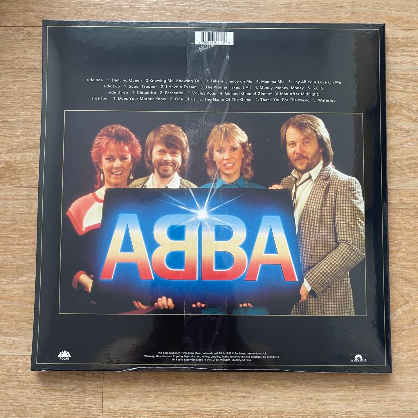 แผ่นเสียง ABBA – Gold (Greatest Hits)2 x Vinyl, LP, Compilation, Reissue, Remastered มือหนึ่ง ซีล *สันปกปริ