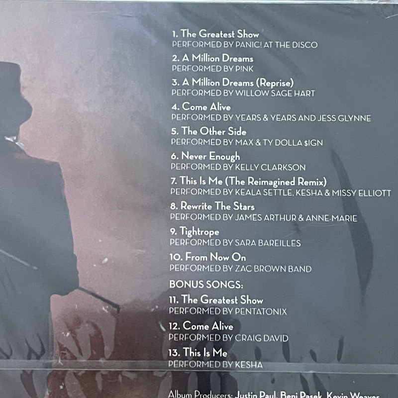 CD Various - The Greatest Showman Reimagined CD, Album, Stereo แผ่นแท้ ใหม่ ซีล