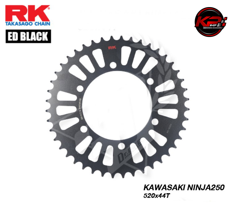 สเตอร์หลัง RK FOR KAWASAKI NINJA250 (520x44T)