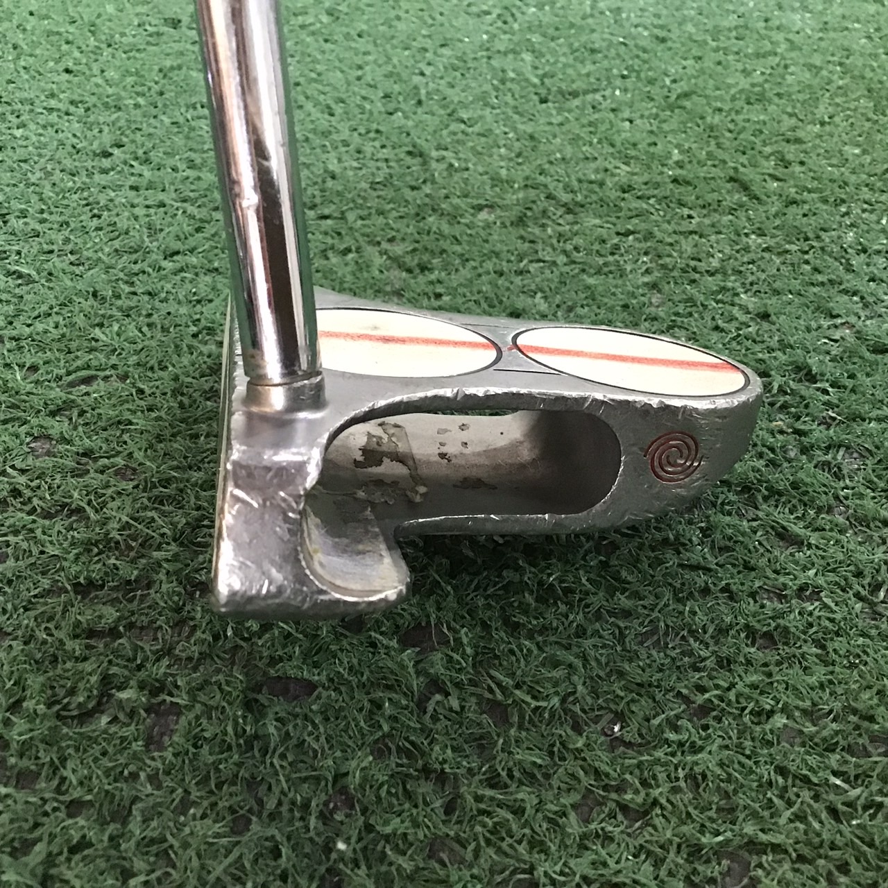 PUTTER ODYSSEY : 2-ball BLADE ก้านเหล็ก