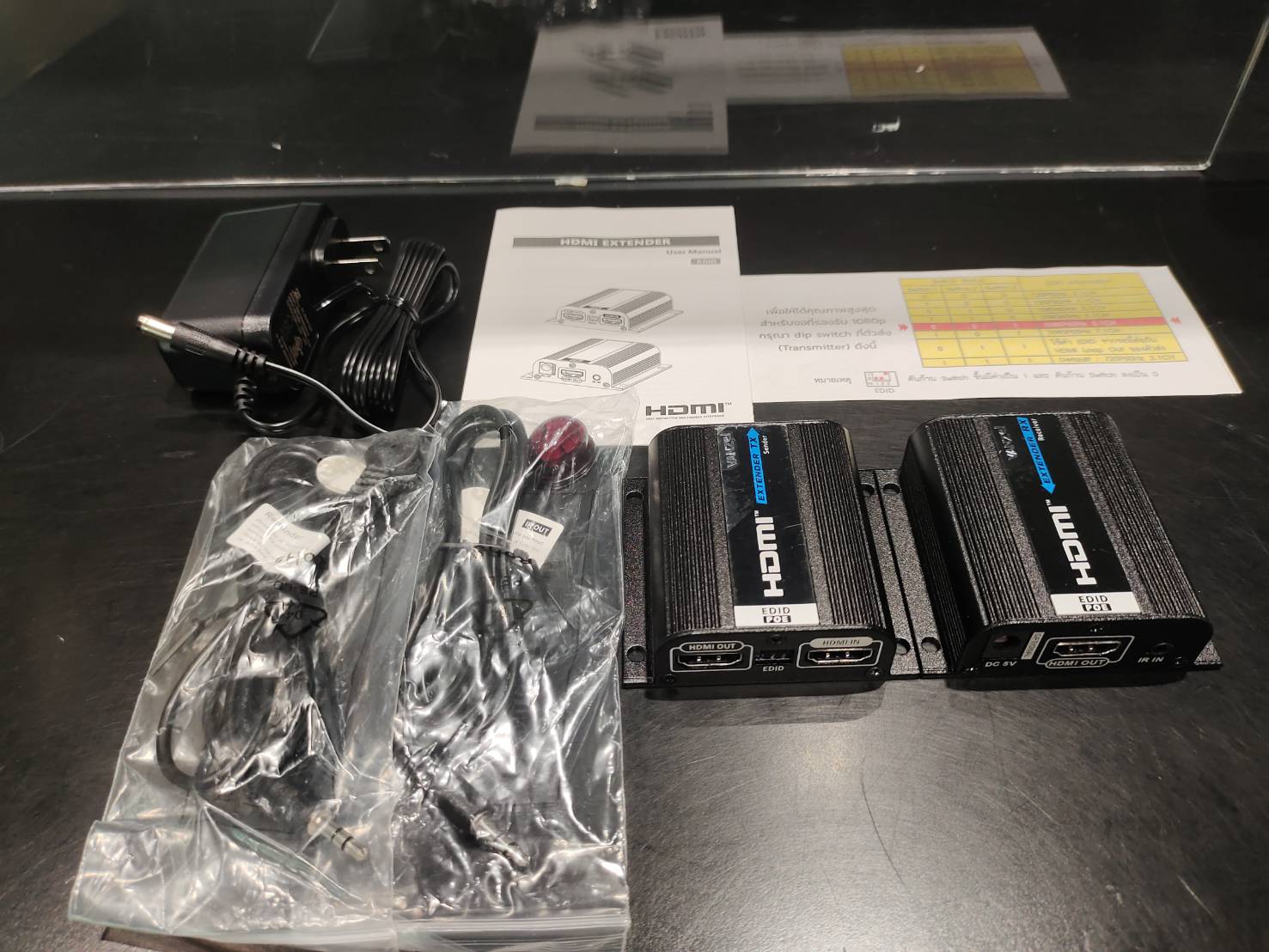 Vanzel LE-H40 HDMI,IR EXTENDER 40M WITH POE