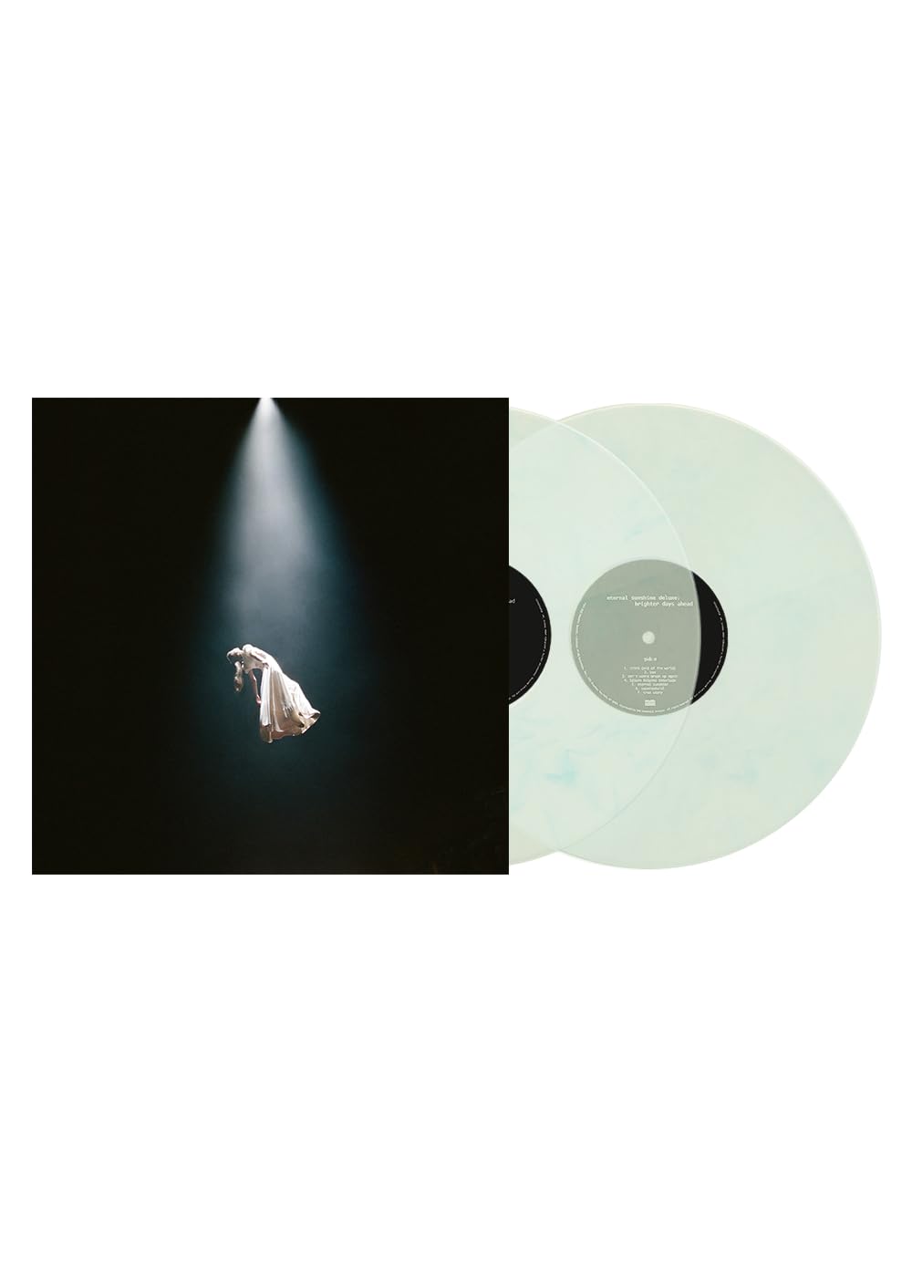 แผ่นเสียง Ariana Grande Eternal Sunshine Deluxe: Brighter Days Ahead 2 x Vinyl,Translucent Marble ,มือหนึ่ง ซีล