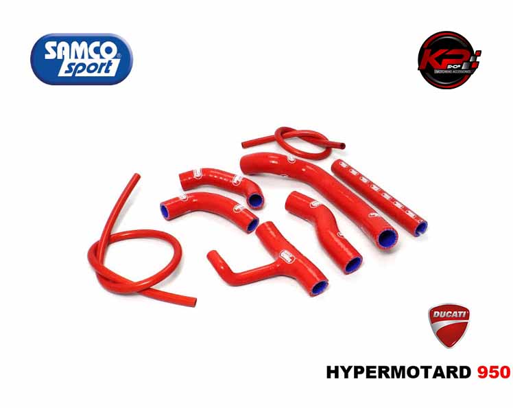 ท่อน้ำ SAMCO FOR DUCATI HYPERMOTARD 950